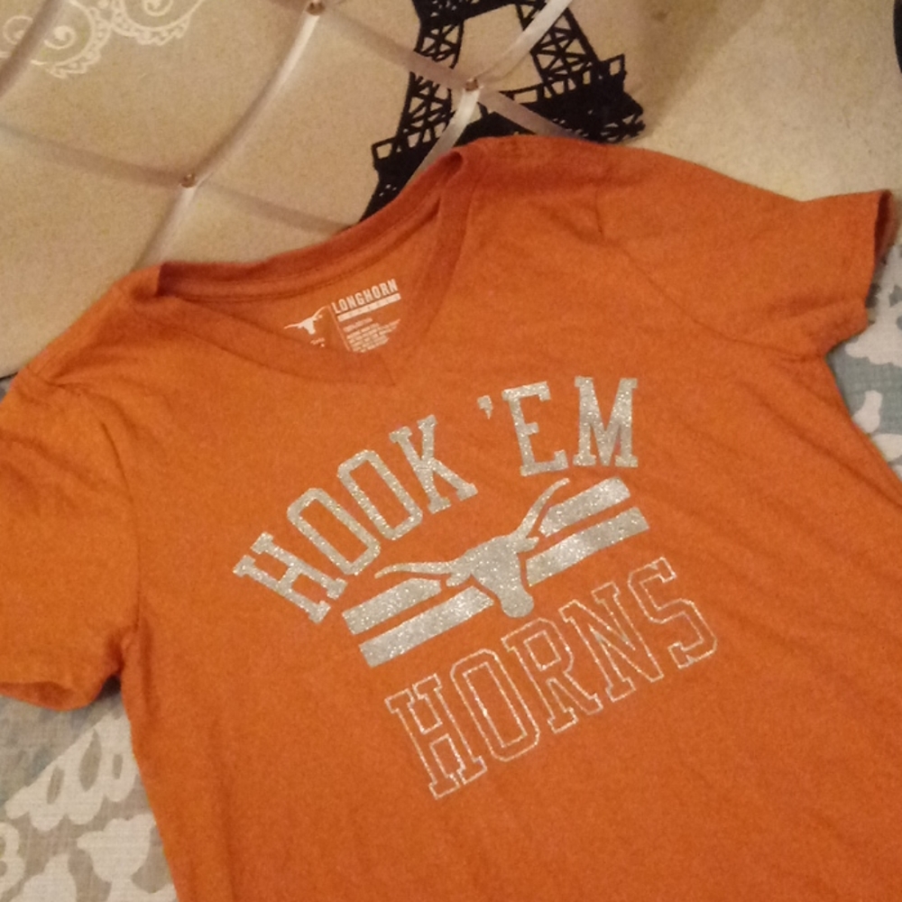 Texas Longhorn Hook 'Em Tee